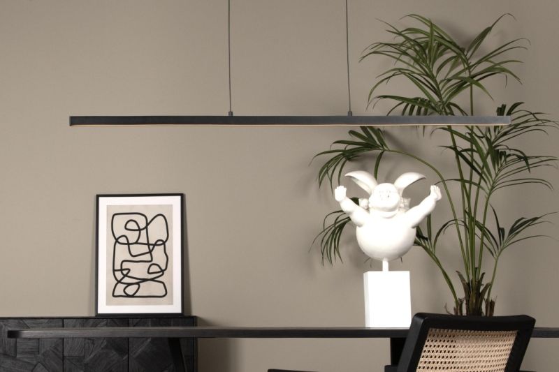 Lucide SIGMA - Závesné svietidlo - LED Dim. - 1x38W 2700K - Čierna